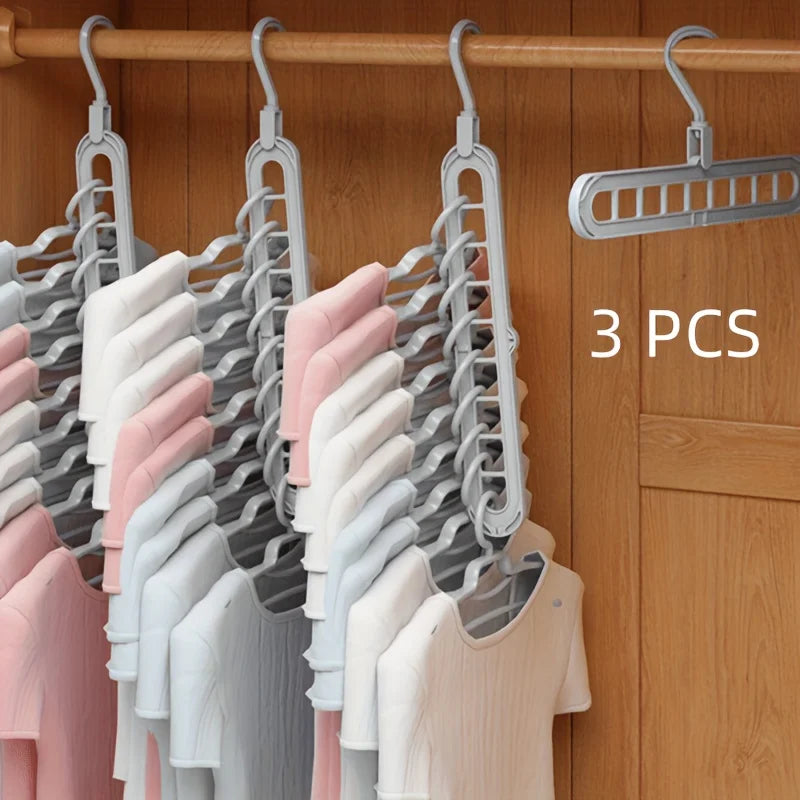 9-Hole Foldable Hangers