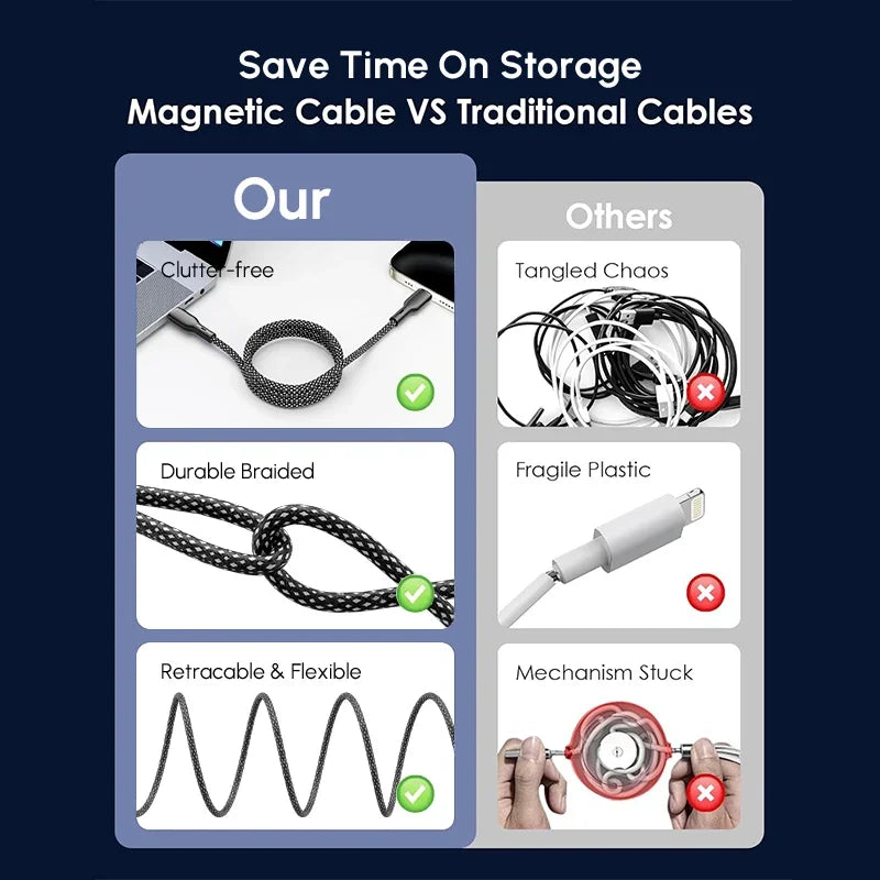 Magnetic Boost Cable (Fast Charging)