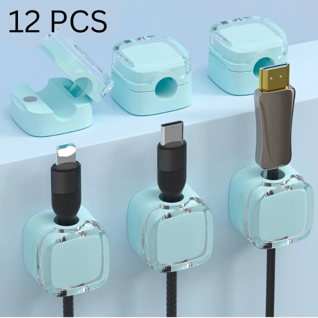 Colorful Magnetic Cable Clip Holder - Trendziy