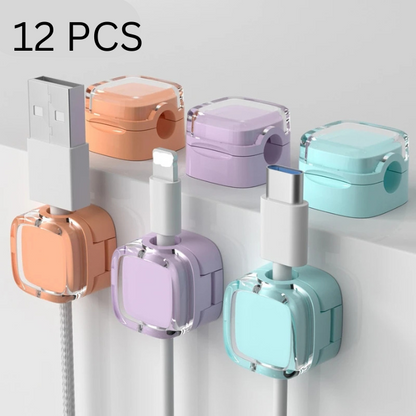 Colorful Magnetic Cable Clip Holder - Trendziy