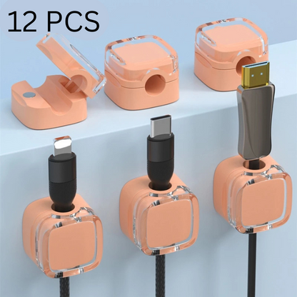 Colorful Magnetic Cable Clip Holder - Trendziy