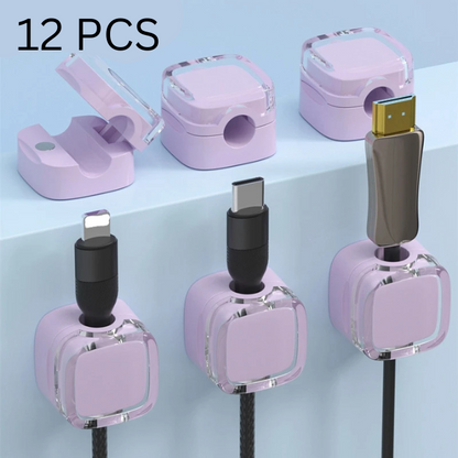 Colorful Magnetic Cable Clip Holder - Trendziy