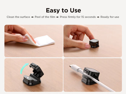 Magnetic Cable Clip Holder - Trendziy